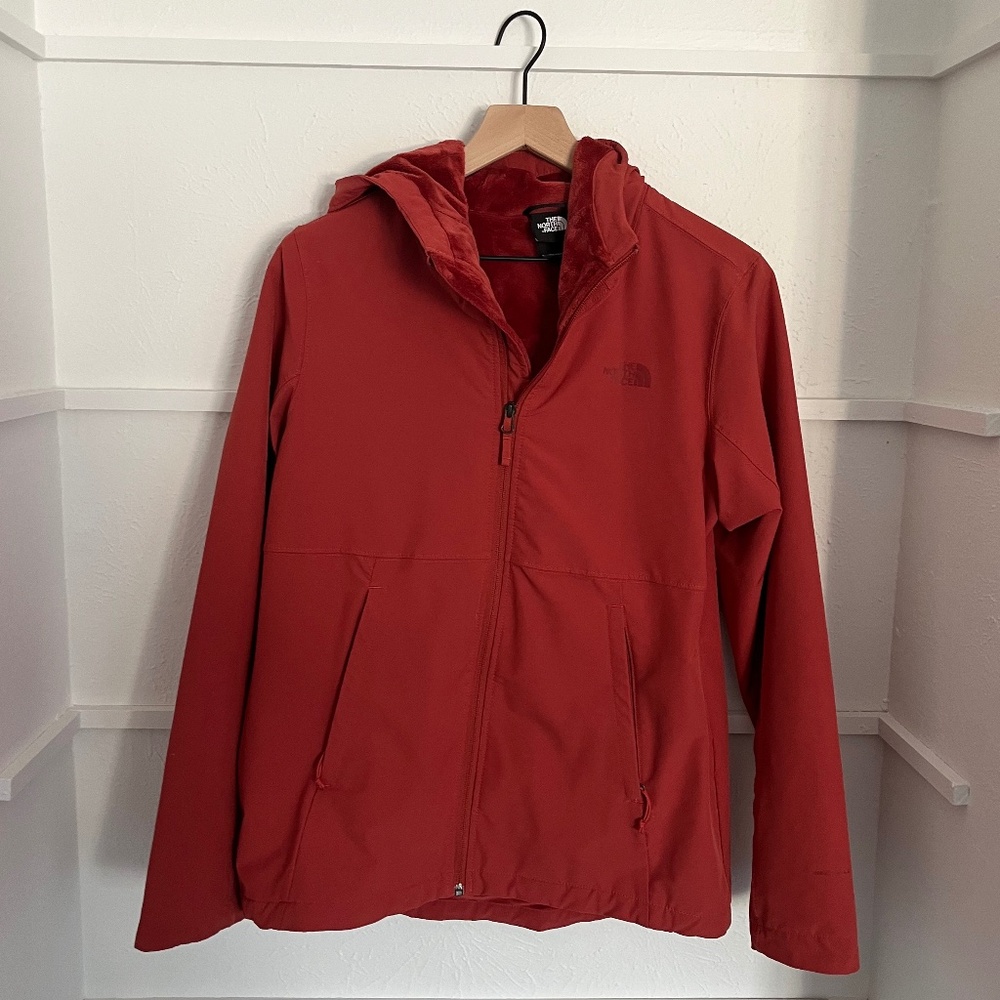 Red The North Face Jacket